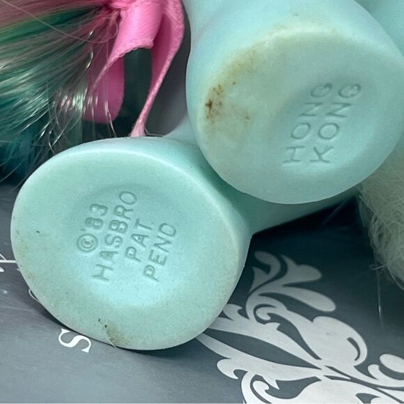 1983 G1 Sunlight Rainbow & Unicorn Sunbeam My Little Pony Hong Kong - Picture 13 of 13